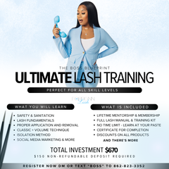 1-On-1 Lash Course: Beginner Lash Training