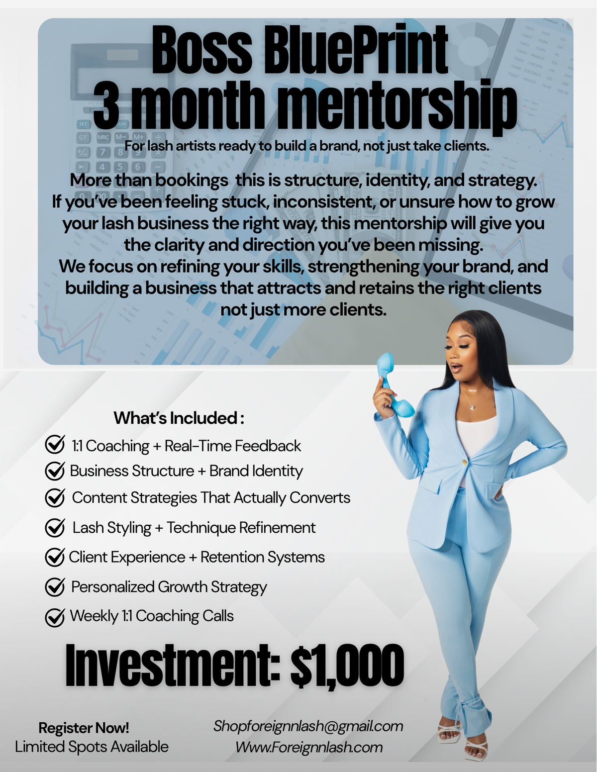 3 Month Lash Mentorship