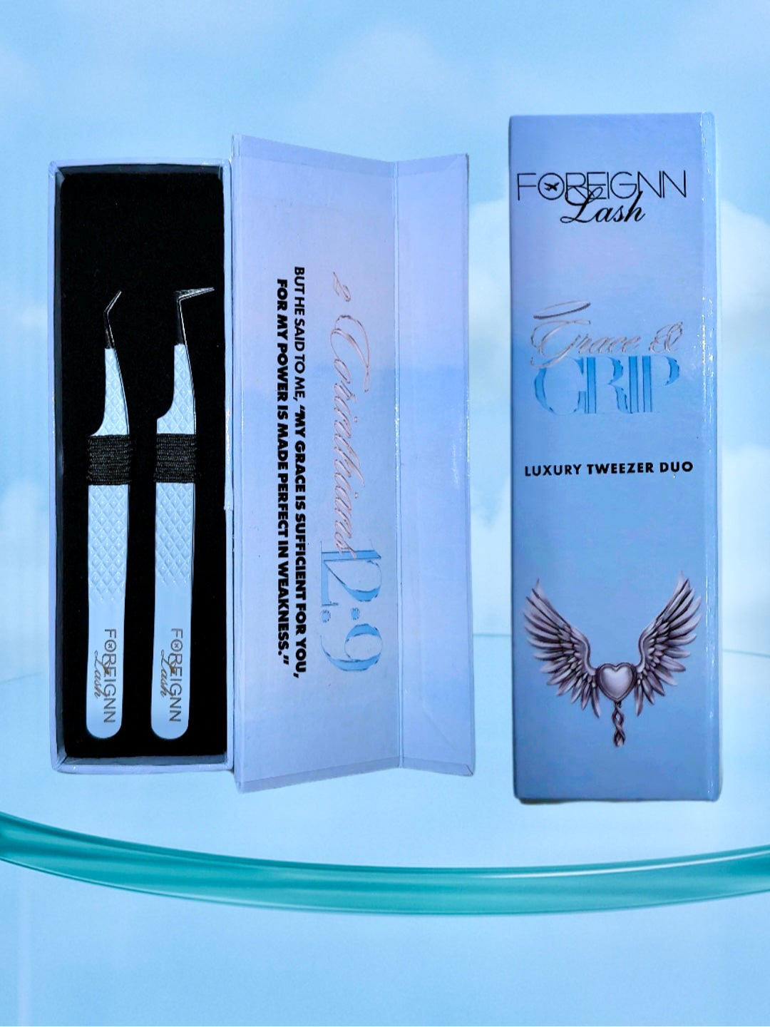 Grace & Grip Luxury Tweezer Duo