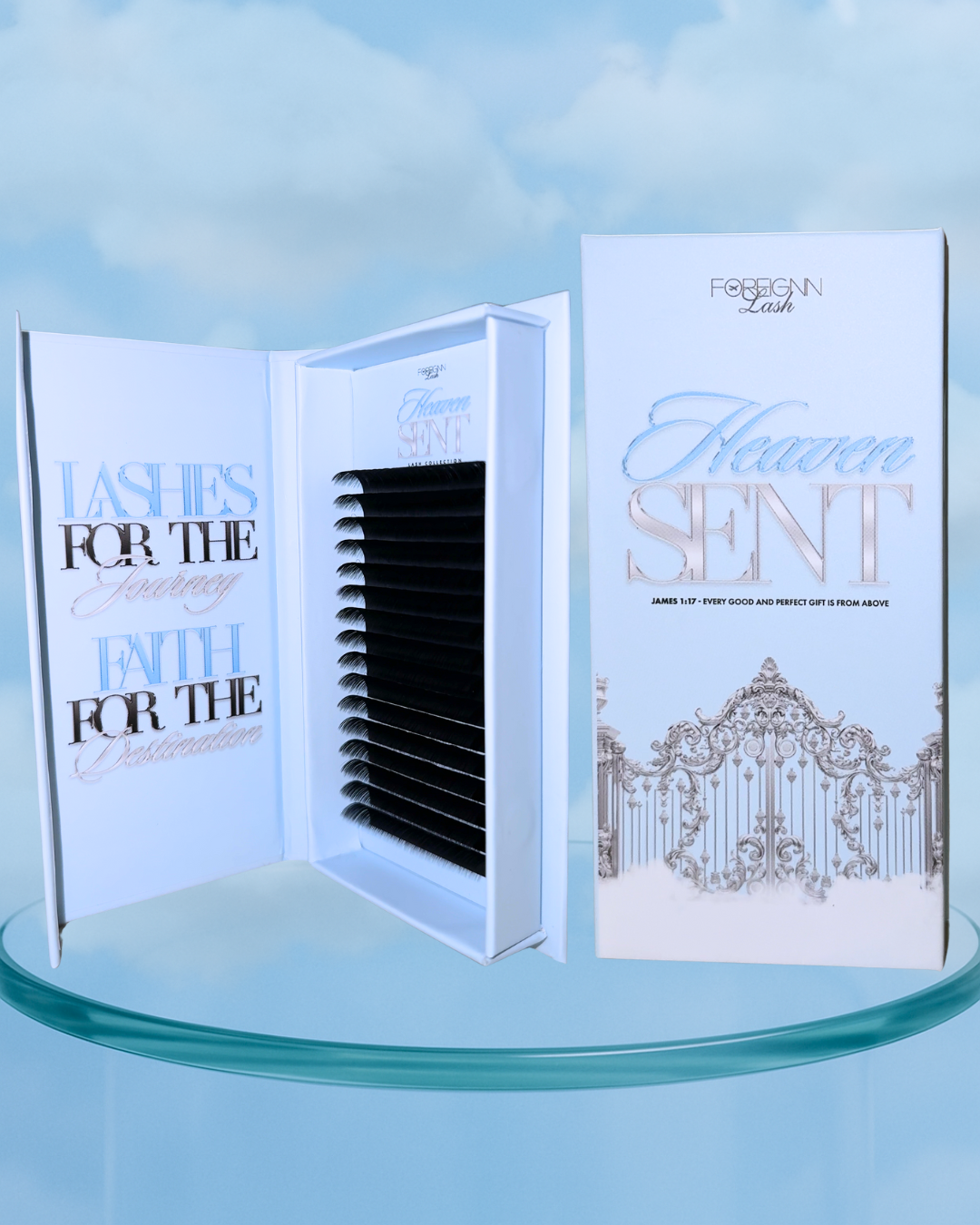 Heaven Sent Cashmere Lash Trays 0.03 j curl