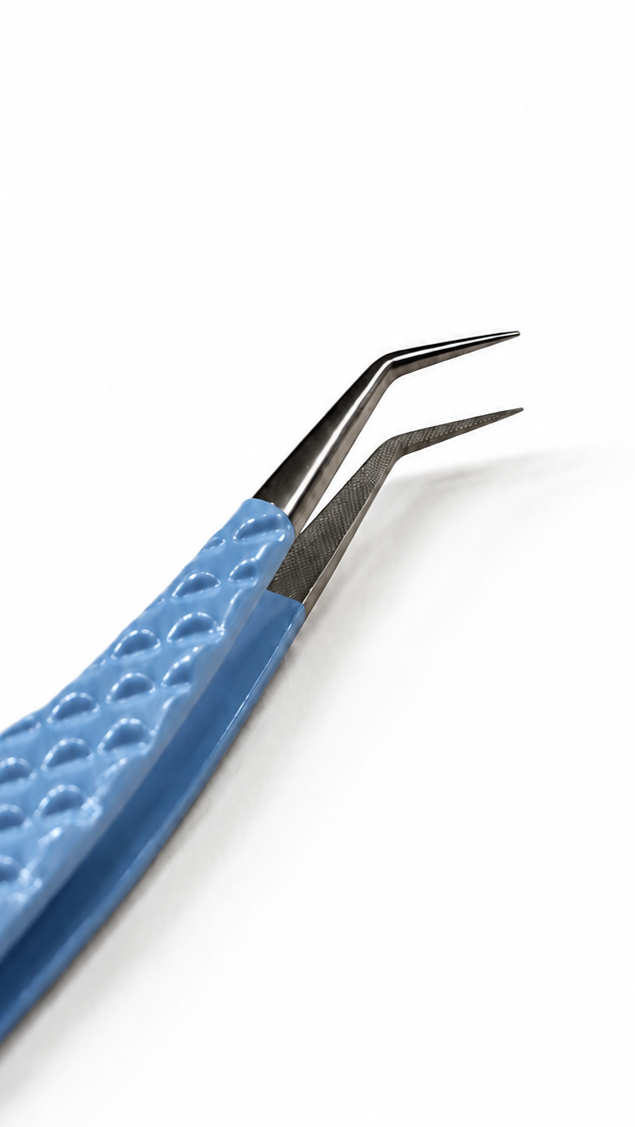 45 degree fiber tip